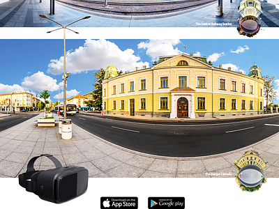 Virtual Reality Burgas 3 app and web app app design app developers design web web designer