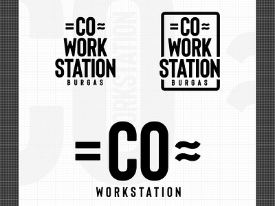 COWORKSTATION Logo design