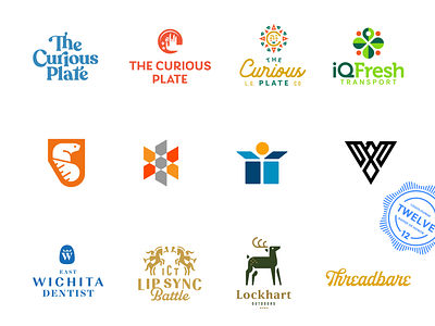 LogoLounge 12 Winners 12 animal book brand branding cllection color design food icon logo logolounge palette type typography wordmark