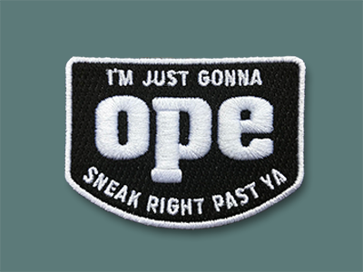 Ope Midwestern Patches badge colorado embroidered kansas logo midwest midwestern ope patch