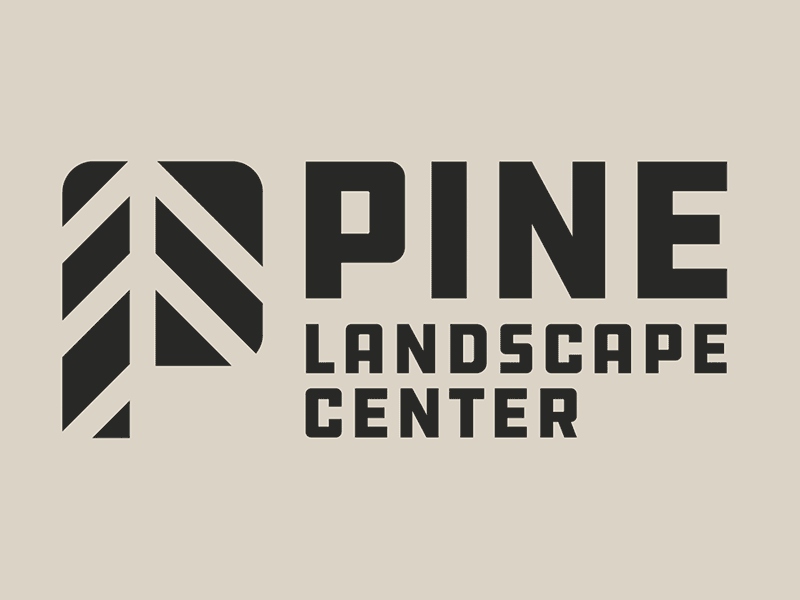 Pine Animation animating animation bold brand branding landscape logo pine san serif
