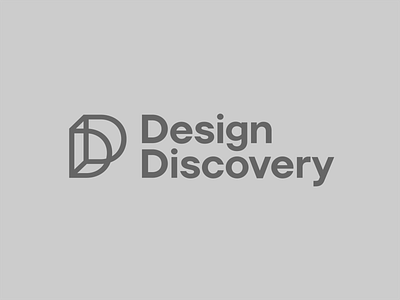 Design Discovery 3d brand branding construction design discovery icon illusion interior kansas lines logo modern optical rebrand space typography