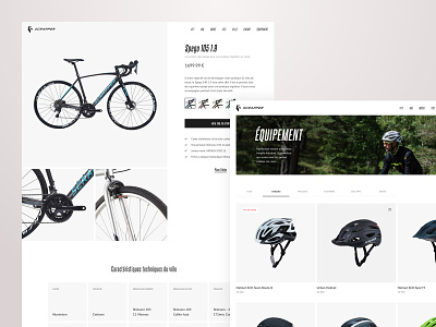 Scrapper - Showcase site bicycle shop bike design e commerce scrapper showcase ui