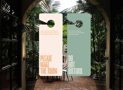 Praia do Paraiso - Door Signs brand branding design editorial graphic design logo print print design typography vector