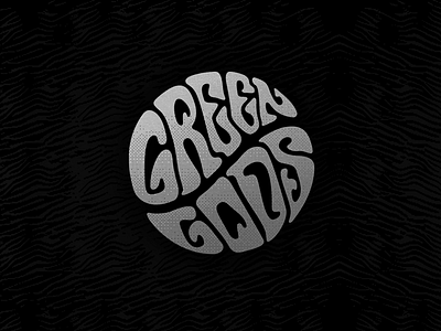 Lettering_ GreenGods brand design graphicdesign lettering vector