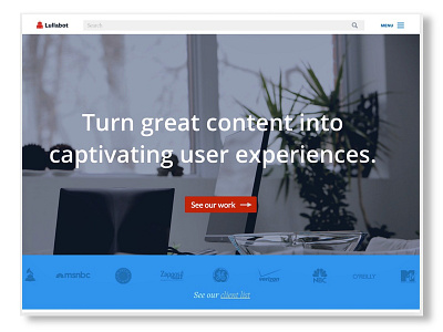 Refreshed Design for Lullabot graphic web design