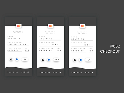 DailyUI - 002 - Checkout