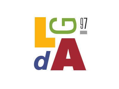 Lgda 1997 Logo 1997 lgda logo typography