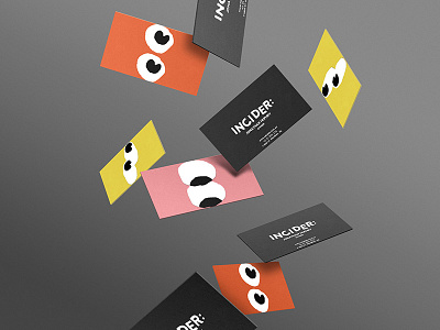 Incider Business Cards alcohol business business cards cider eyes incider worms