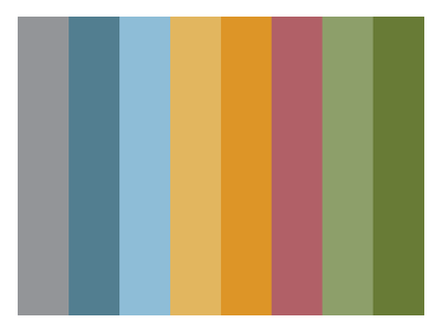 Colour palette colour palette spectrum