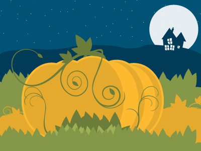 Halloween illustration halloween pumpkin spooky