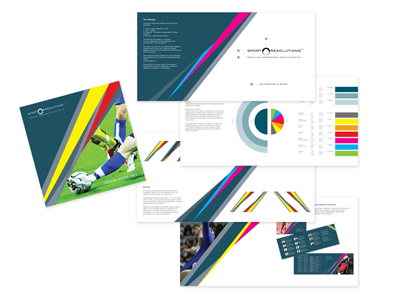 Logo & Visual Identity guidelines branding guidelines logo sport visual identity