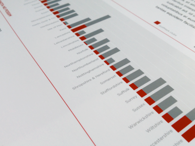 Annual Report chart graph data diagram design print annual report