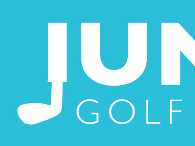 Junior Golf logo concept golf logo