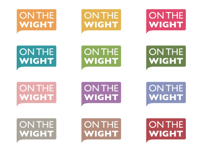 On The Wight Logo Suite