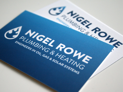 Nigel Rowe Business Card business card logo print