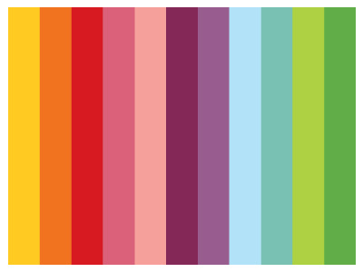 Colour palette colours guide key palette