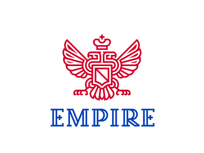 Empire arms coat crown double headed eagle empire federation freedom logo protection russia russian shield sovereignty spear wings