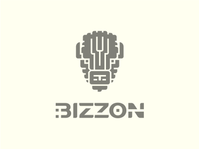 Bizzon bizzon buffalo concept design logo logobaker sale sayapin саяпин