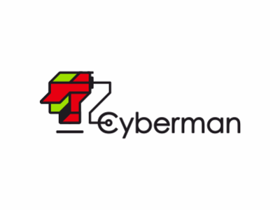 Cyberman ciber concept cyberman cybersport hacker logo sale sayapin логотип саяпин