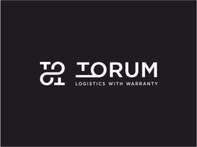 Torum concept logistics logo torum transport warehouse