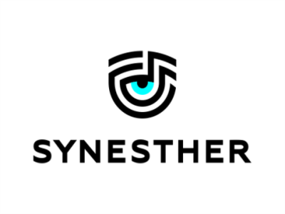 Synesther brand concept dj eye logo logobaker mixing music note produce sayapin synesther synesthesia саяпин