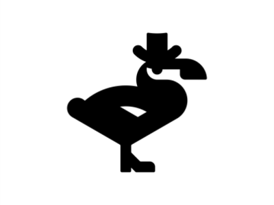 Mr. Dodo bird concept design dodo gentleman logo mister mysterious prehistoric prehistoric bird sale sayapin vector саяпин