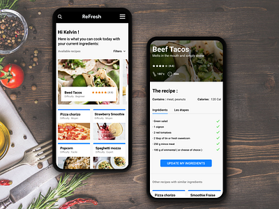 Recipe Concept App