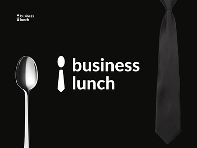 business lunch business food spoon tie