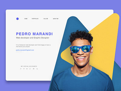 Pedro's personal website