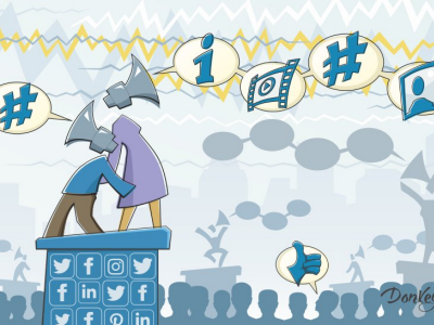 Social Media Marketing digital facebook hashtag. cartoon ideographix likes marketing sem seo social social media tweet twitter