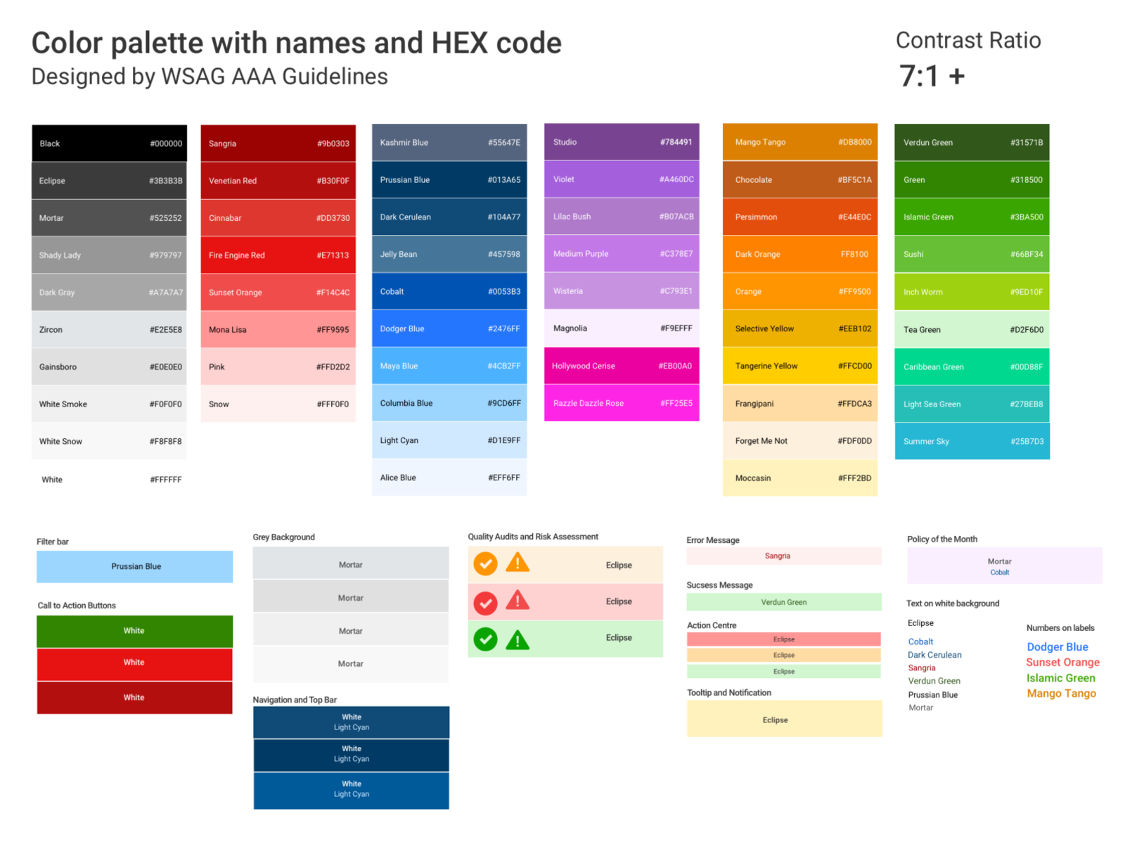 cool css color codes
