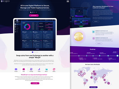 Metamorph Pro crypto cryptocurrency website