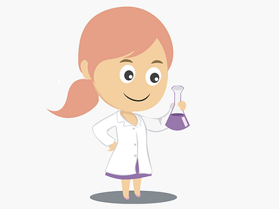 Girl chemist