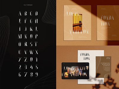 FLV Typeface & Branding art direction branding design graphic design typography ui visual identity web