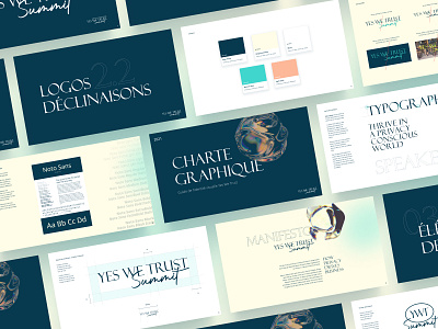 Yes We Trust Summit - Branding art direction branding design graphic design logo ui web