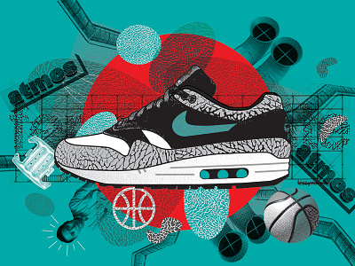 Airmax Atmos 1 illustration