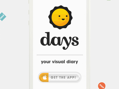 DAYS launch [GIF] animation gif logo