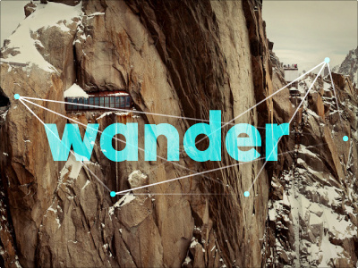 Wander 6.2 identity logo