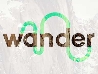 Wander 7 identity logo