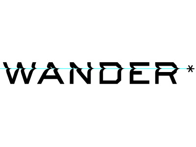 Wander 10 identity logo