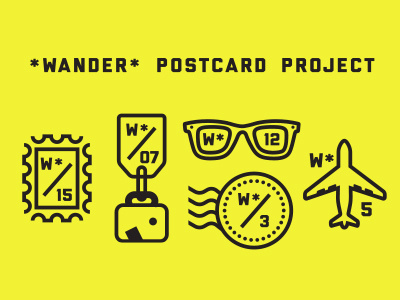 Wander Postcard Project