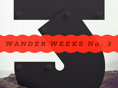 Wander Week No. 3 Live! illustration type