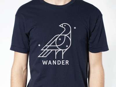 Wander T 2nd Edition apparel illustration shirt