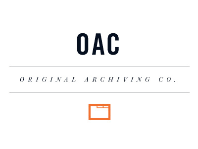 OACo. branding identity type