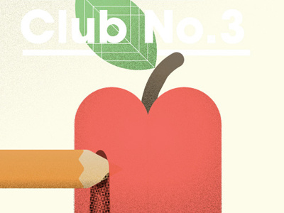 Designer's Debate Club No.3 illustration poster type