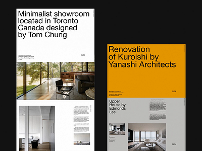 CH2 Architecture—Featured on Behance architecture clean design grid layout minimal typography website whitespace