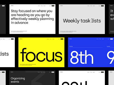 Design Direction branding branding and identity branding design clean design grid layout minimal typography web whitespace