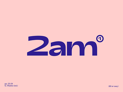 2am brand brand identity branding color logo typography visual