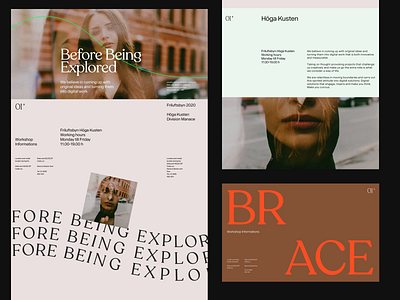 Brace—Website Direction clean design header layout minimal typography web website whitespace